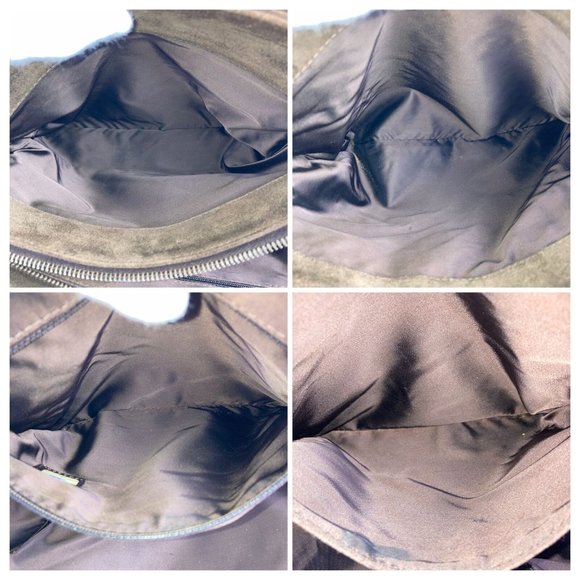 CHANEL Handbag tote CC suede brown - Picture 8 of 14